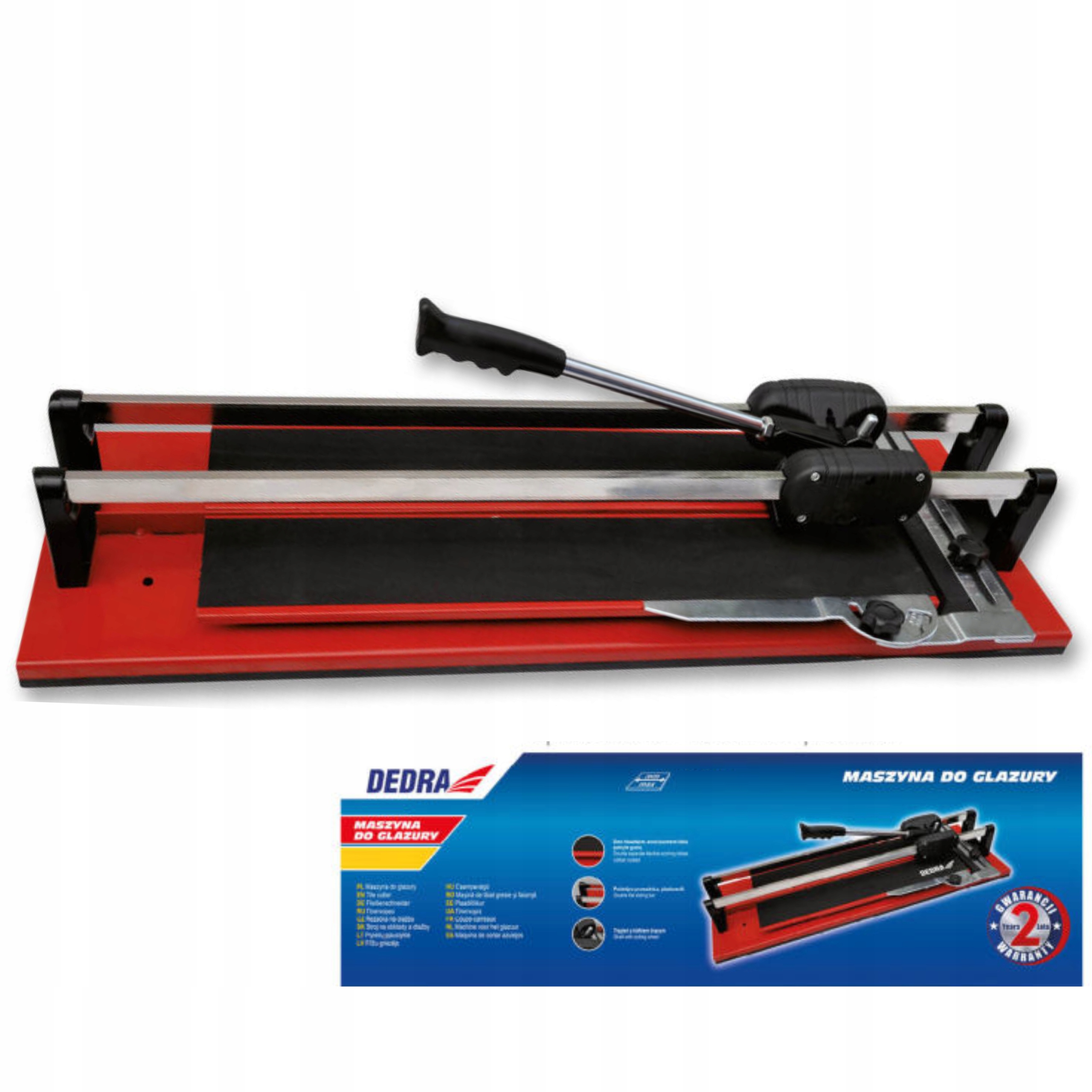 DEDRA PRZECINARKA PIŁA RĘCZNA DO CIĘCIA PŁYTEK GLAZURY 700mm 1162-070