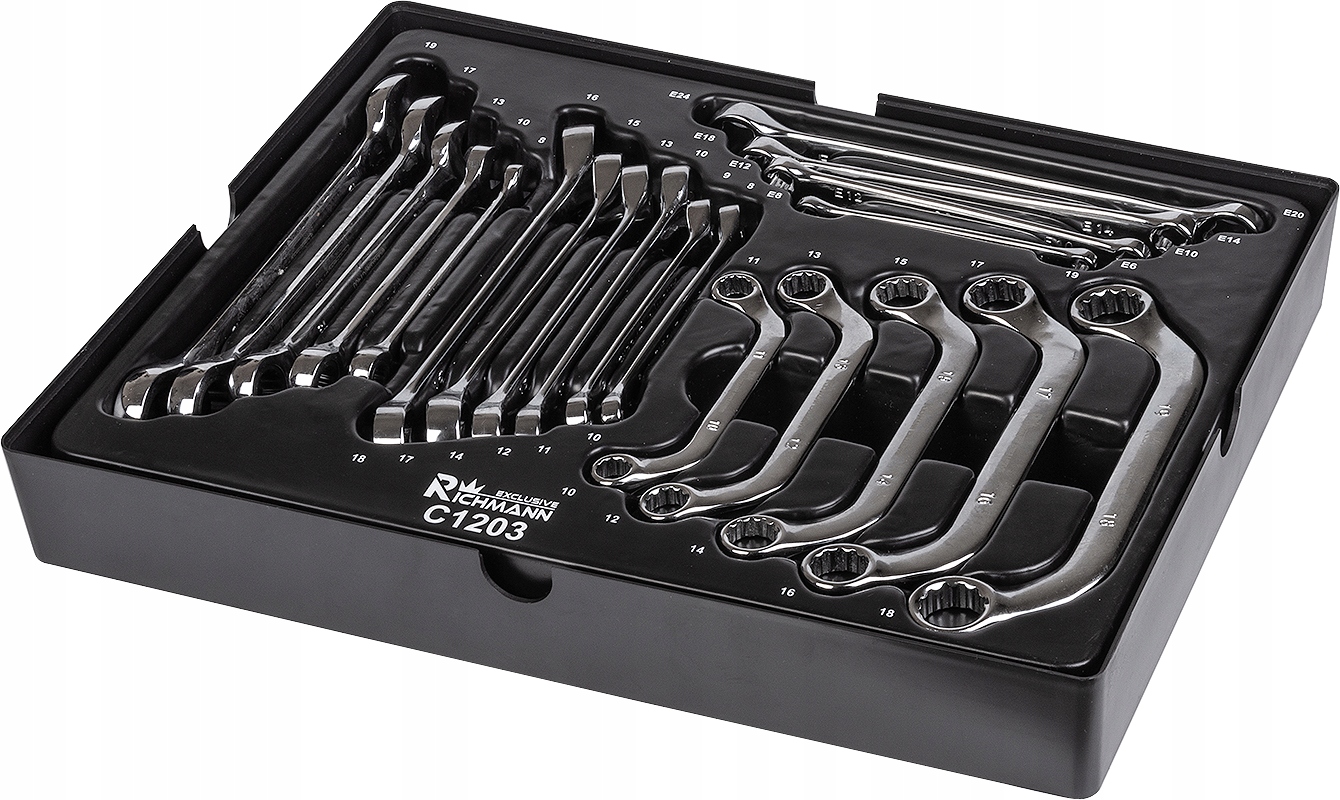 ZESTAW C1203T WKŁAD KLUCZE 20EL TACKA RICHMANN