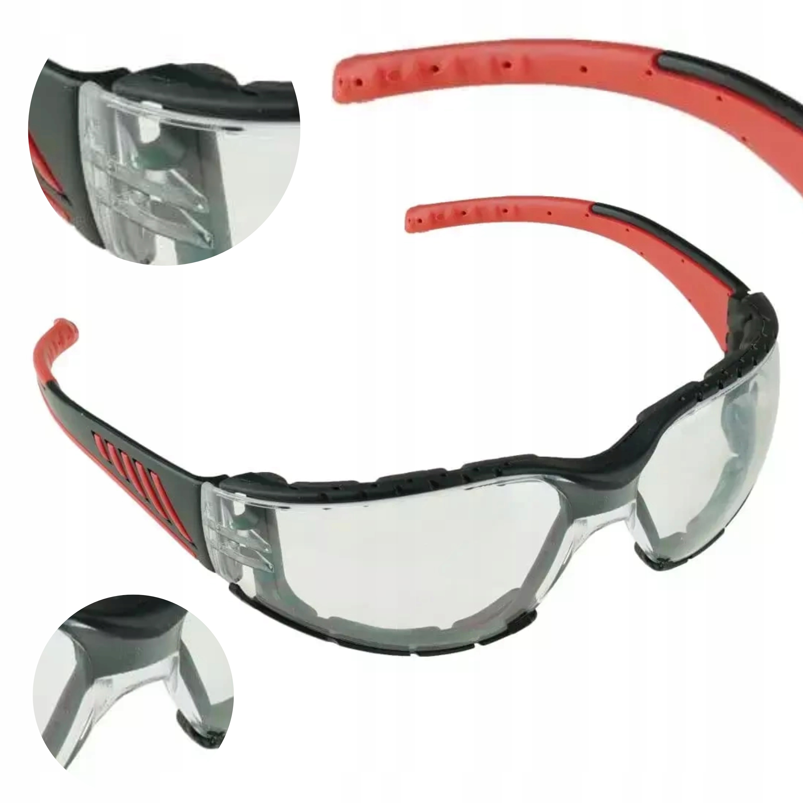 DEDRA OKULARY OCHRONNE PIANKA EVA, KLASA ODP. FT K N BH1057