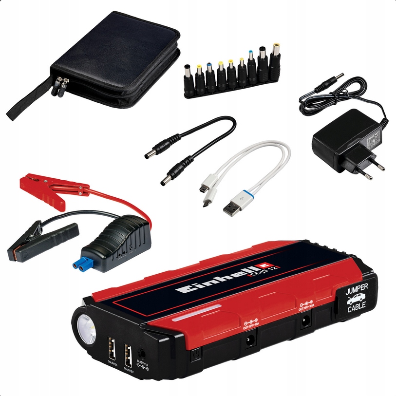 EINHELL URZĄDZENIE ROZRUCHOWE JUMP STARTER POWER BANK CE-JS 12 1091521