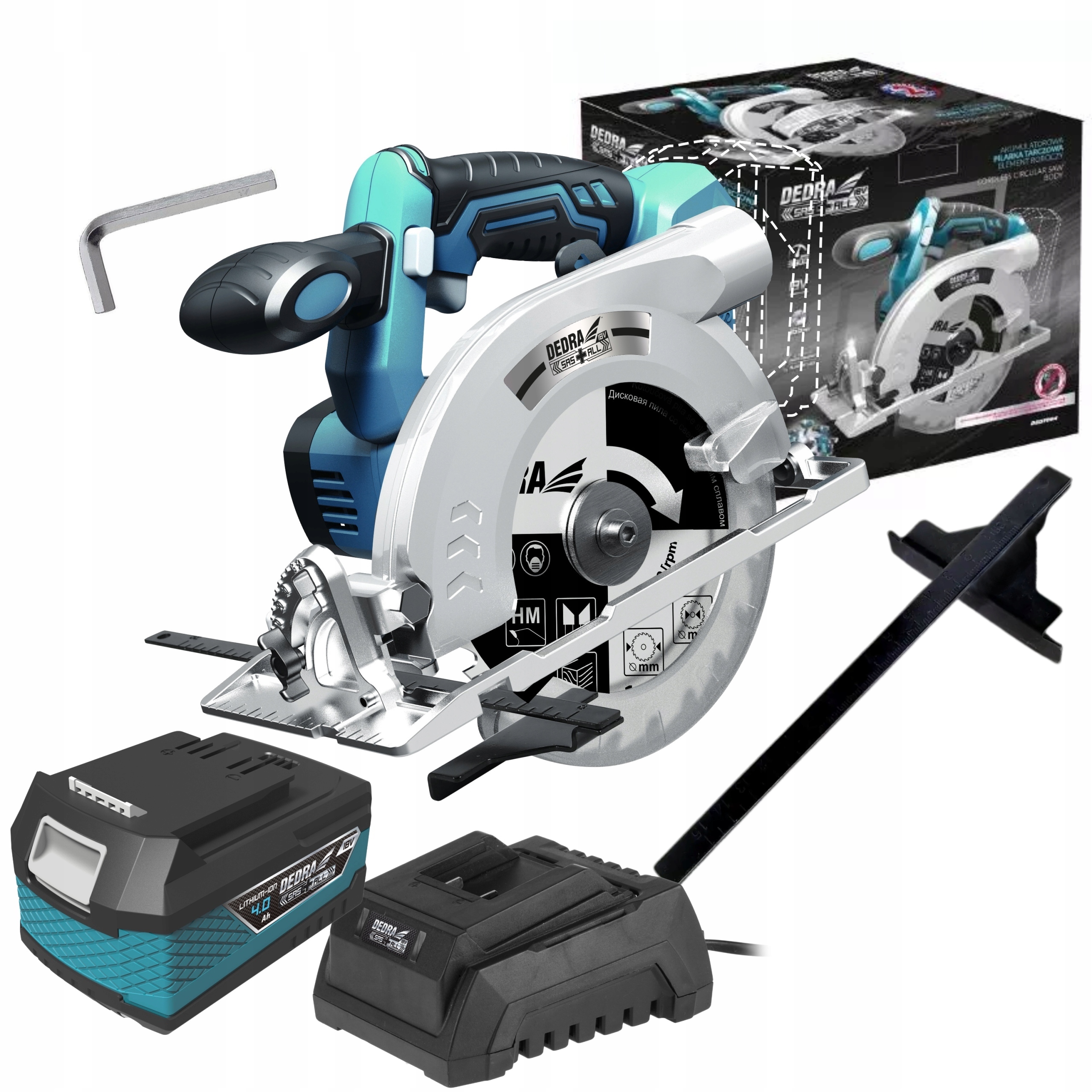 DEDRA PILARKA TARCZOWA Bezszczotkowa DED7164 +4Ah