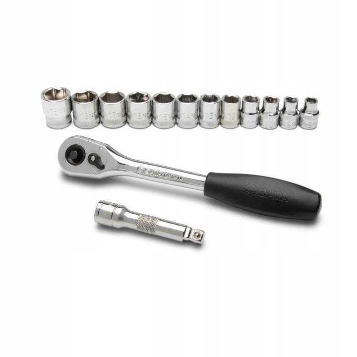 SATA ZESTAW KLUCZE NASADOWE 14 KLUCZY NASADOWYCH 3/8" NA PANELU ST09523G
