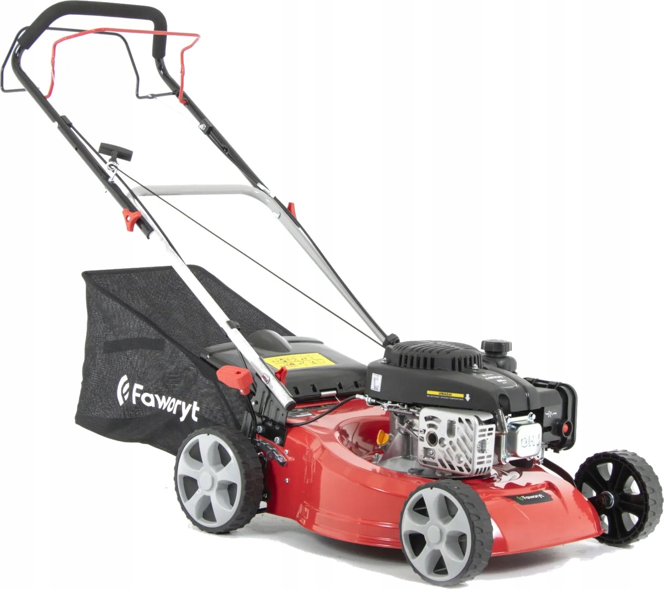 FAWORYT STALOWA KOSIARKA SPALINOWA DO TRAWY Z NAPĘDEM LONCIN 4KM 46cm 60L