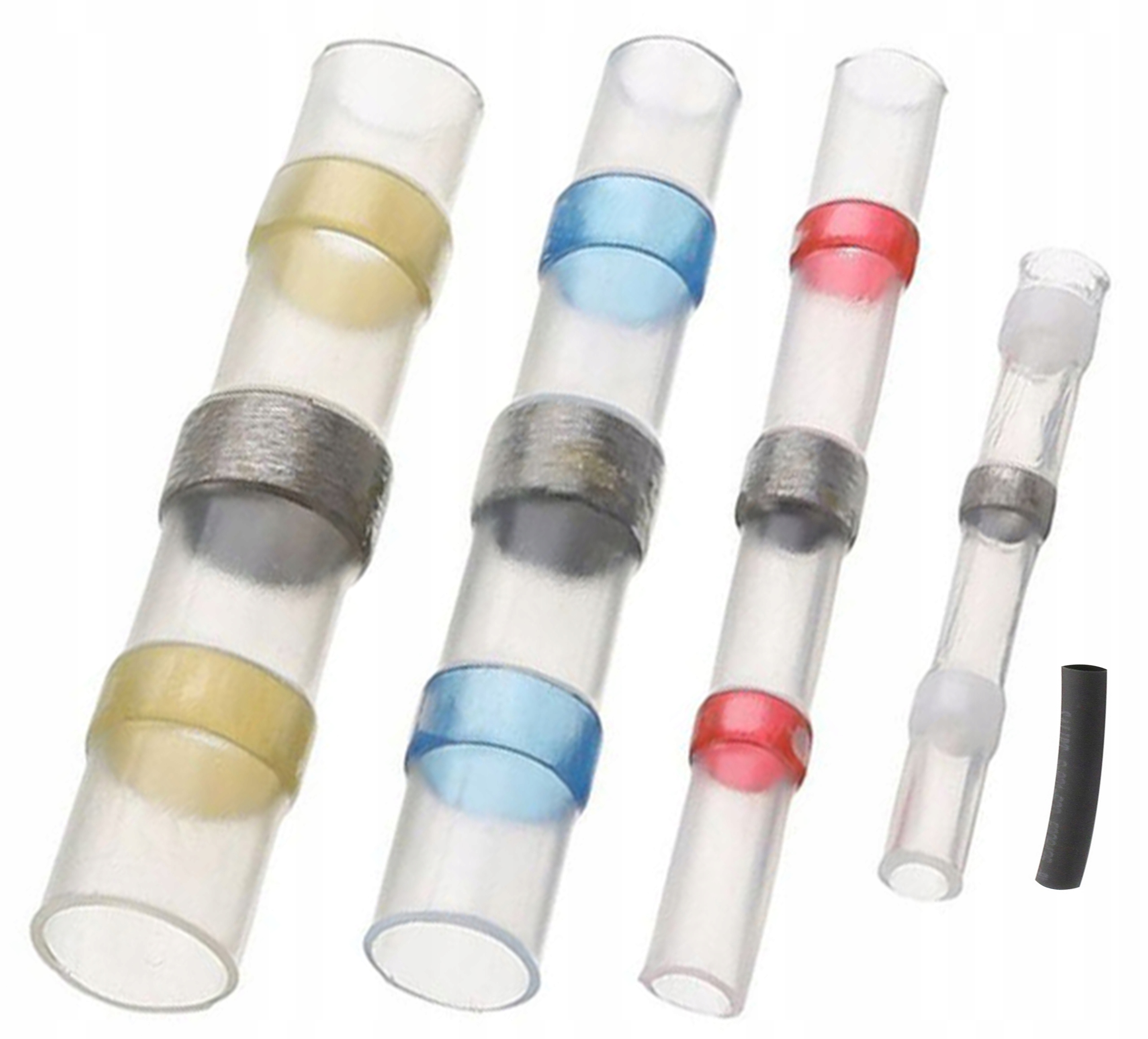 ZŁĄCZKA Z CYNĄ TERMOKURCZLIWA KOSZULKA 100 SZT