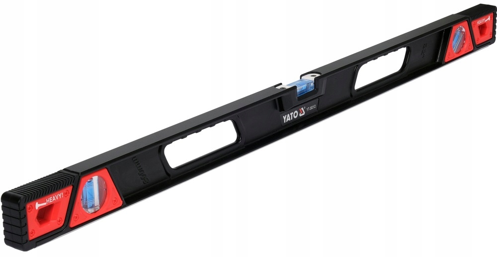 YATO POZIOMNICA MAGNETYCZNA 80 cm ALUMINIOWA WSTRZĄSOODPORNA ODBOJ MAGNESY