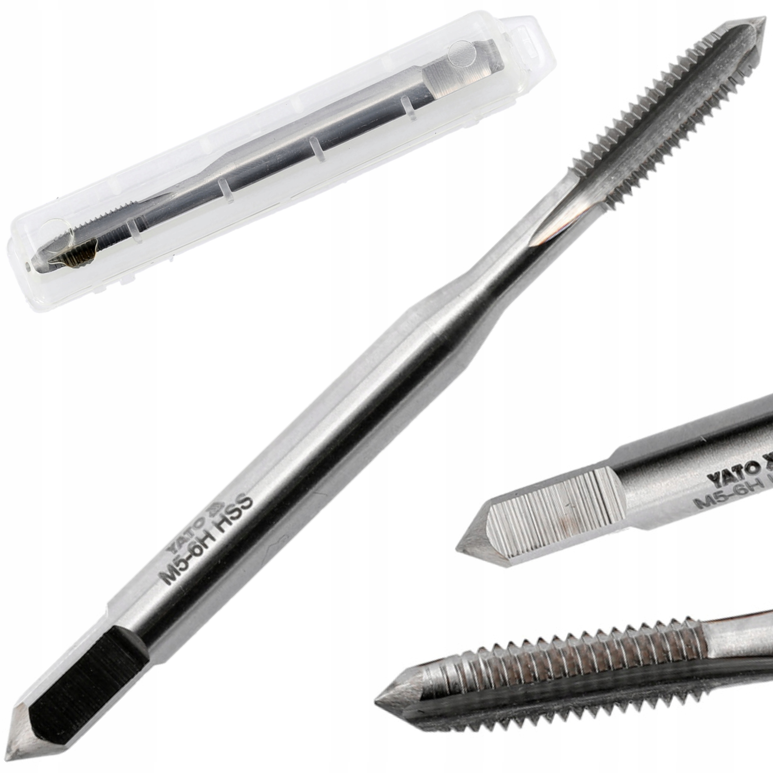 YATO GWINTOWNIK MASZYNOWY DO MIĘKKICH I TWARDYCH MATERIAŁÓW M5X0.8 YT-2952