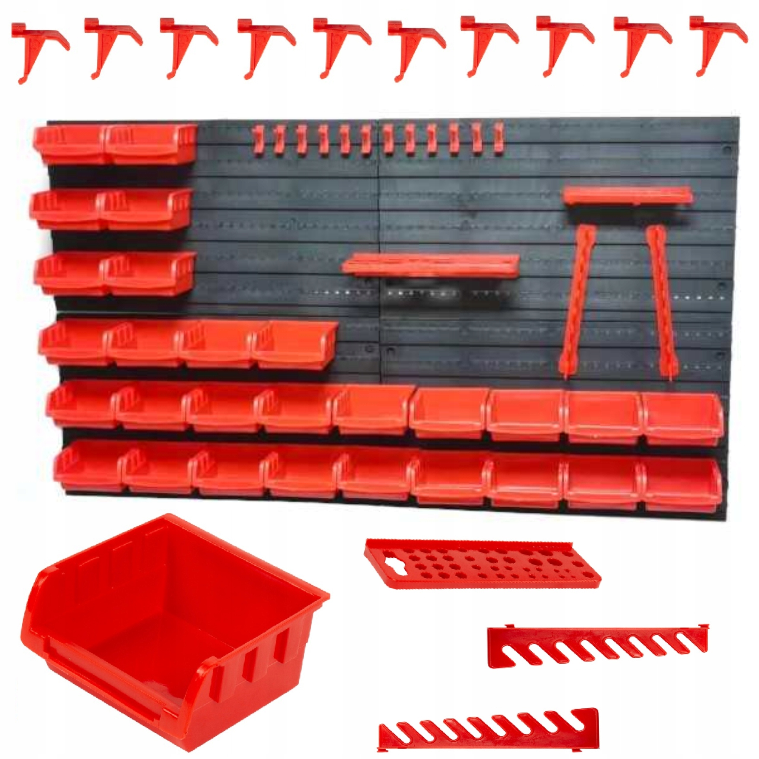 KRAFT&DELE TABLICA WARSZTATOWA ORGANIZER 4 PANELE PO 47x27 cm KD11862