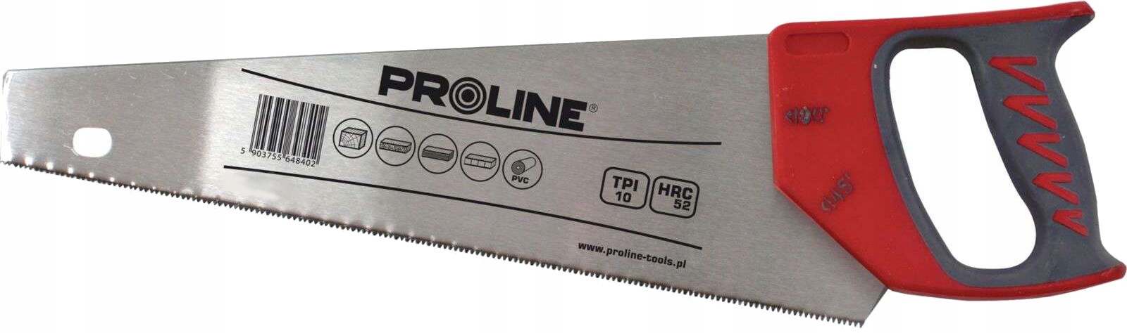 PROLINE PIŁA RĘCZNA PŁATNICA PRZECINARKA DO DREWNA TURBO 400MM TPI 64840