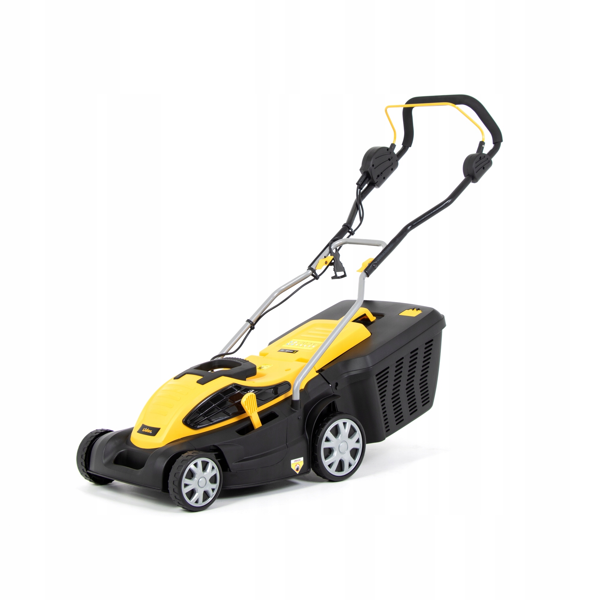 LIDER MOCNA KOSIARKA ELEKTRYCZNA DO TRAWY 1600W NÓŻ 38CM 45L 14KG REGULACJA