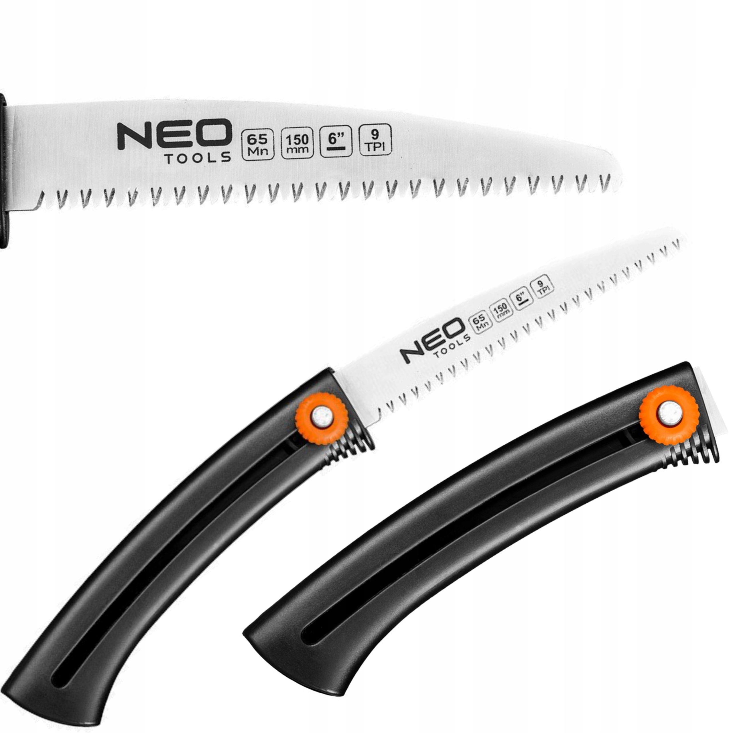 NEO PIŁA OGRODOWA DO GAŁĘZI SKŁADANA RĘCZNA 9 TPI OSTRZE CHOWANE 42-100