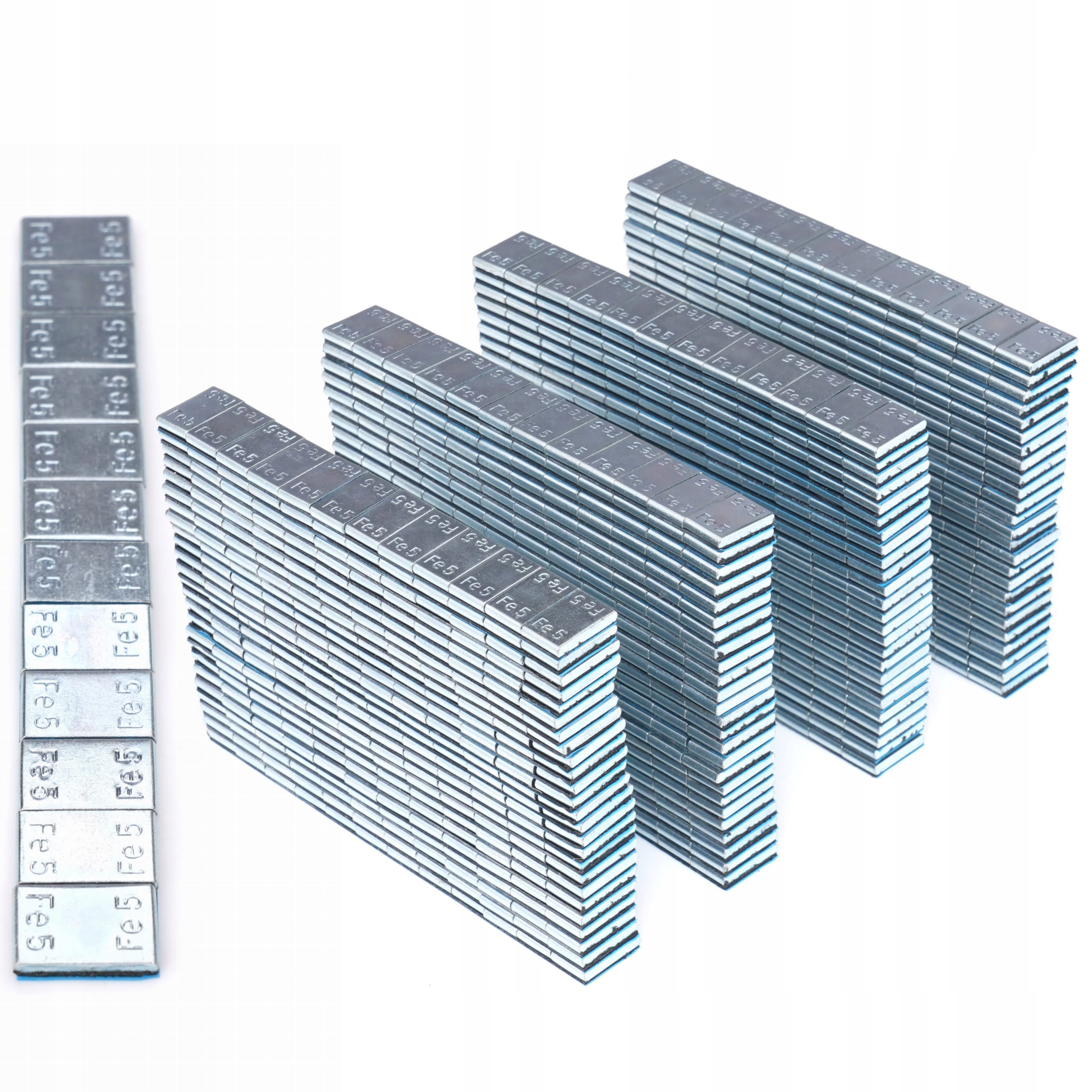 ODWAŻNIKI FELG ALUMINIOWYCH 100szt 60g KLEJONE OCYNKOWANE KRAFTDELE KD11812