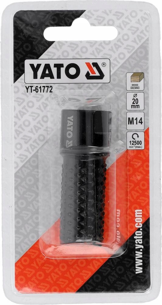YATO TARNIK CYLINDRYCZNY 20MM M14 DO OBRÓBKI DREWNA FAZOWANIA YT-61772