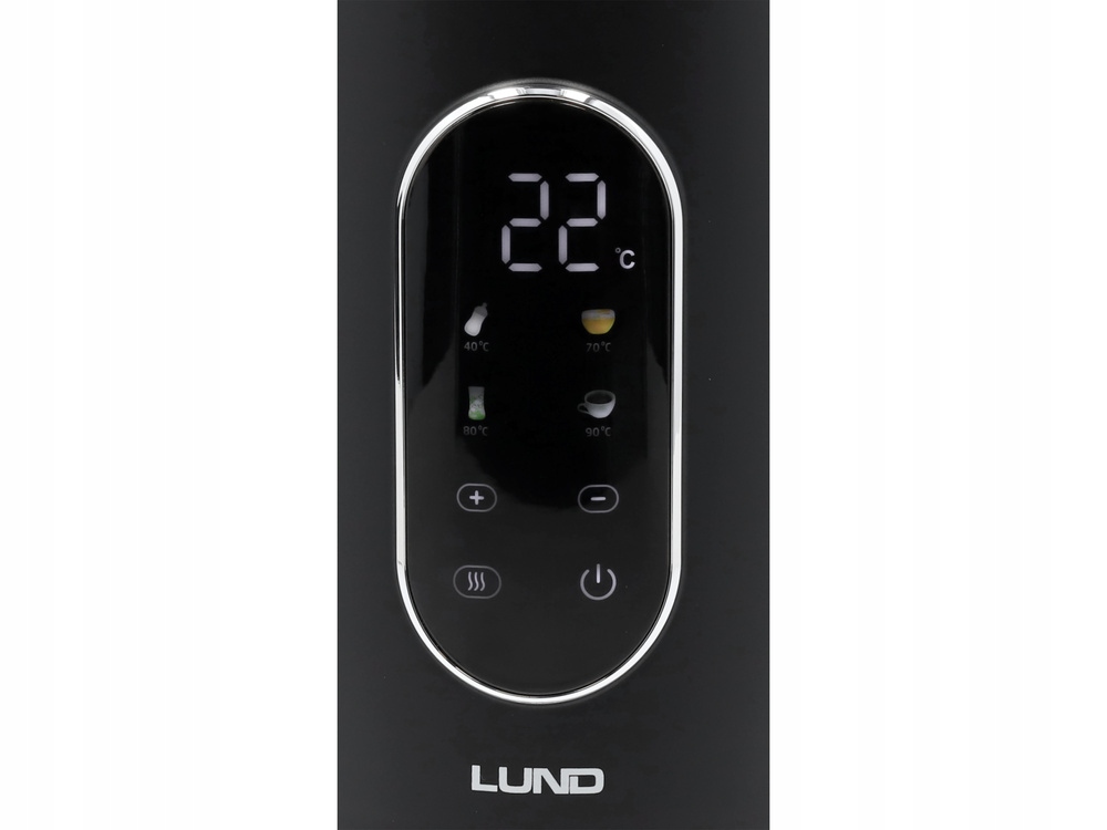 LUND CZAJNIK ELEKTRYCZNY 1,7L, REGULACJA TEMPERATURY, CZARNY 68228