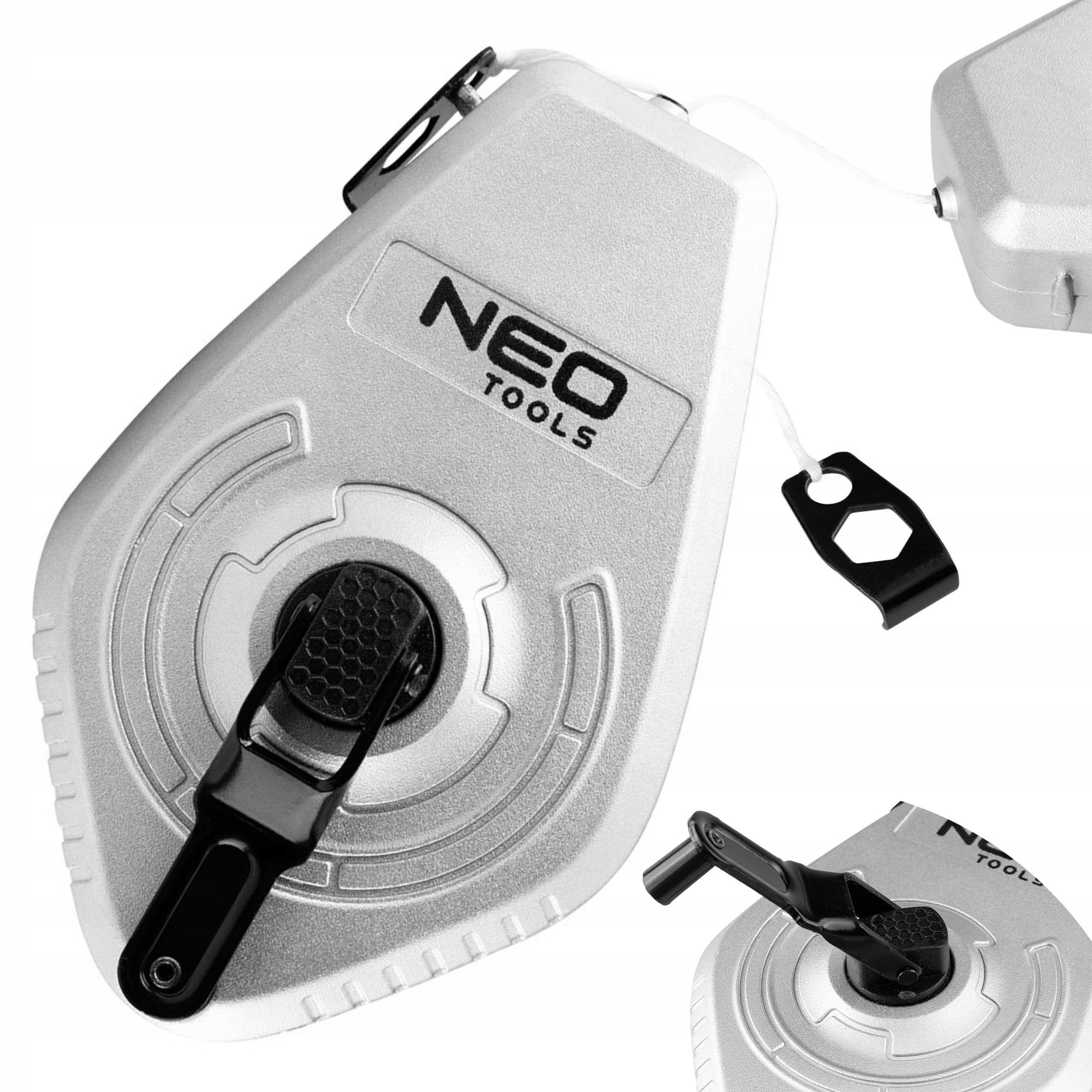 NEO SZNUREK TRASERSKI MURARSKI TRASOWANIE 1:1 30M OBUDOWA ALUMINIOWA 49-950