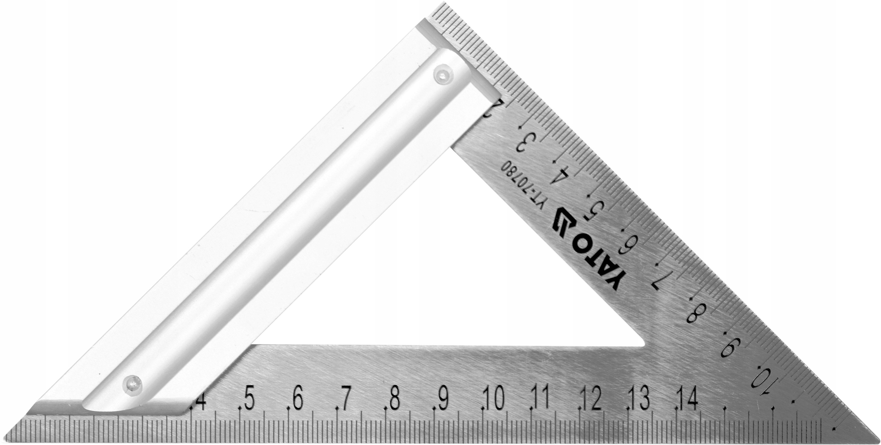YATO EKIERKA METALOWA 170 MM ZE STOPKĄ YT-70780