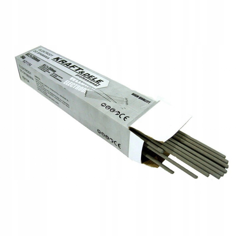 KRAFT&DELE ELEKTRODY SPAWALNICZE RUTYLOWE 2,5mm 300mm ELEKTRODA 2,5kg D1147