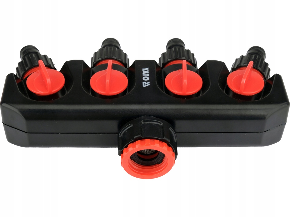 YATO ROZDZIELACZ PRAKTYCZNE PRZYŁĄCZE KRANOWE Z 4WYJŚCIAMI 3/4"-1" YT-89103