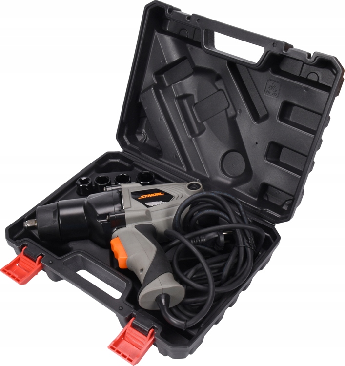 Klucz Elektryczny Udarowy 1100W 1/2 450Nm +nasadki