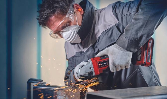 AKUMULATOROWA SZLIFIERKA KĄTOWA TP-AG 18/125 CE Q Solo BEZSZCZOTKOWA 18V