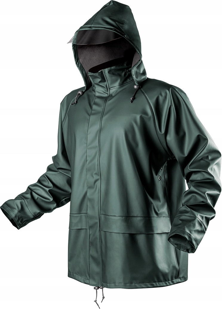 NEO KURTKA SPODNIE PRZECIWDESZCZOWA PU PVC R. XXL