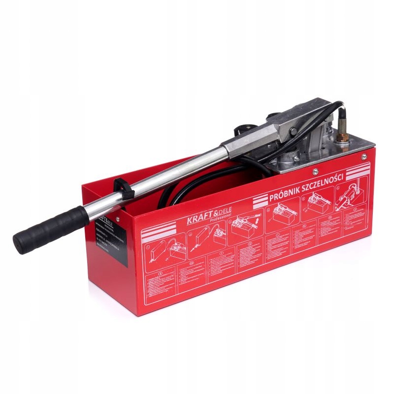 POMPA CIŚNIENIOWA KONTROLNA DO PRÓB CIŚNIENIOWYCH 0-50 kg 45ml 12L KD10478