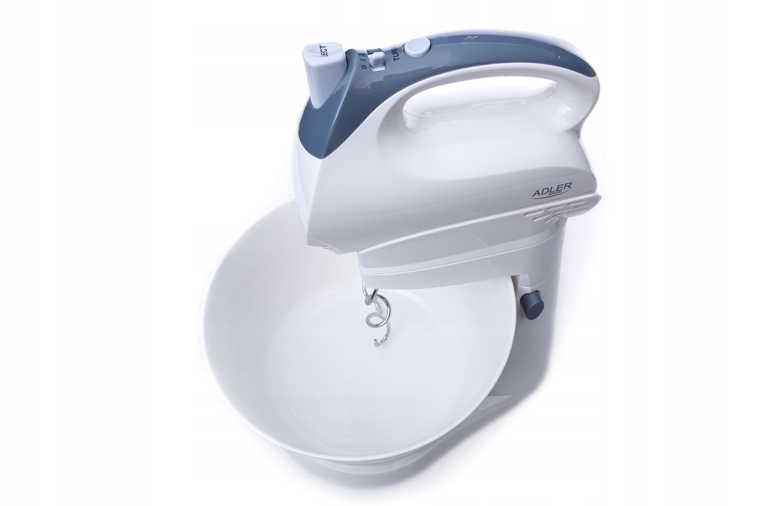 ADLER MIKSER Z OBROTOWĄ MISĄ ROBOT KUCHENNY 400W 300W TURBO UBIJANIE AD4202