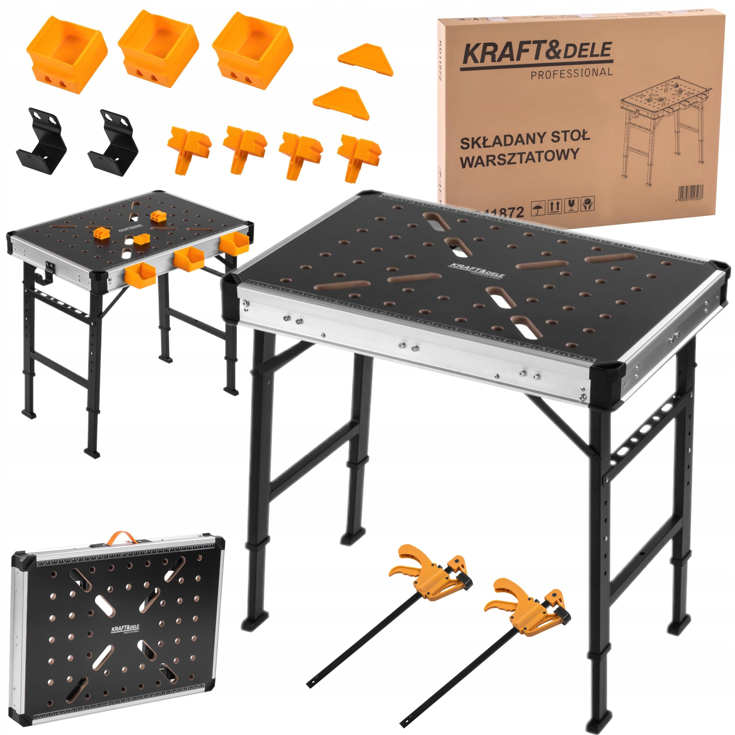 KRAFT&DELE WIELOFUNKCYJNY STÓŁ ROBOCZY MONTAŻOWY NOŚNOŚĆ 454 KG KD11872