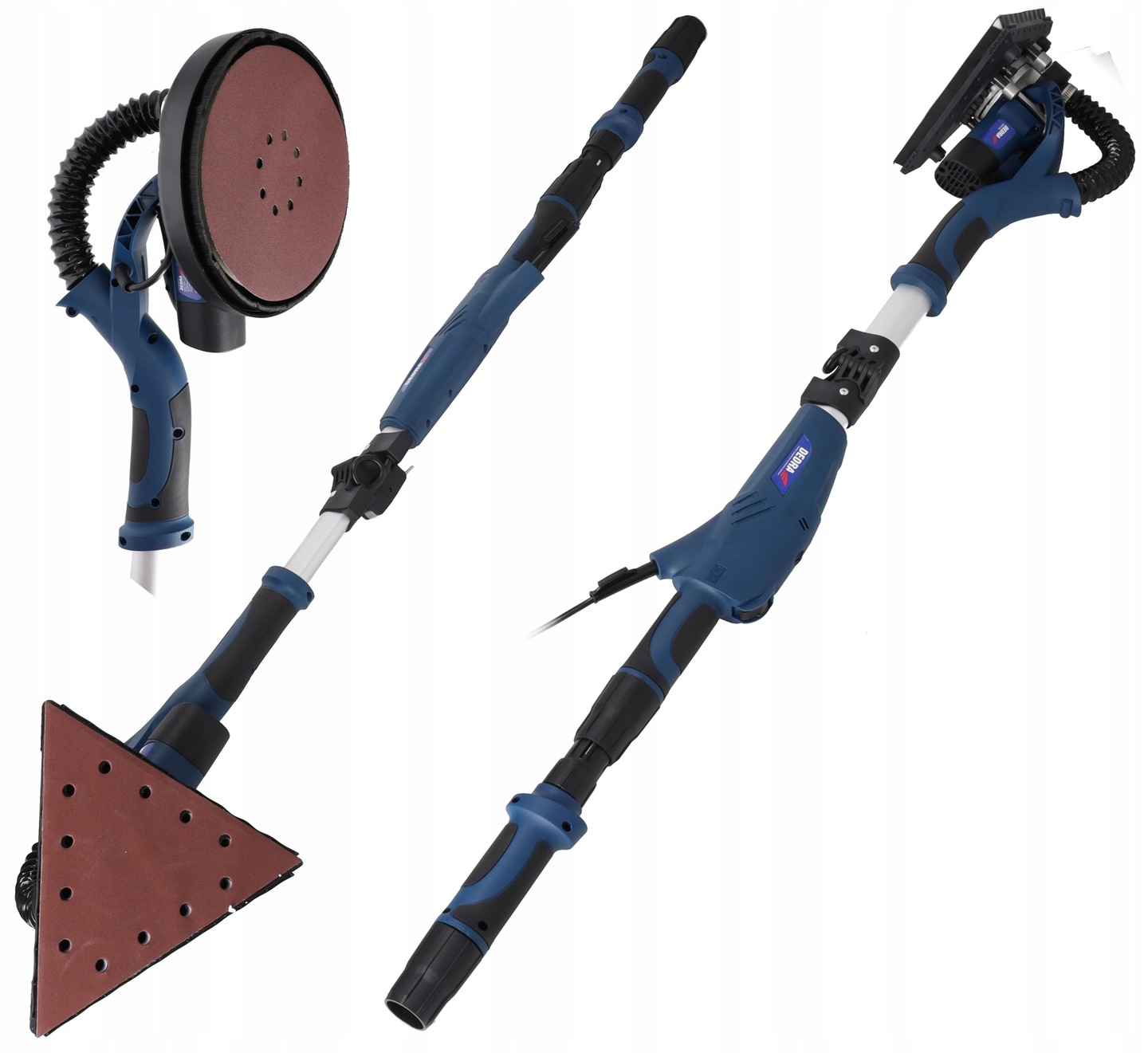 DEDRA SZLIFIERKA ŻYRAFA 2w1 + ODKURZACZ PRZEMYSŁOWY 1600W DO