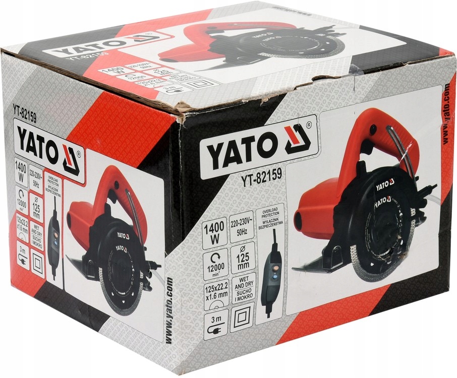 YATO PRZECINARKA DO GRESU KAMIENIA DO PRACY NA MOKRO I NA SUCHO YT-82159