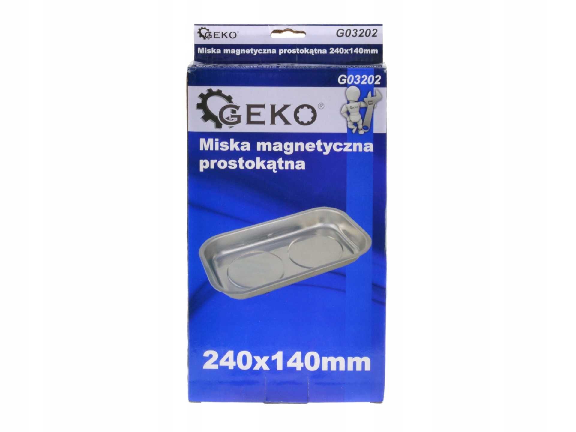 MISKA MAGNETYCZNA WARSZTATOWA PROSTOKĄTNA 240x140