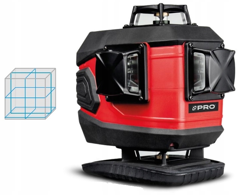 LASER PŁASZCZYZNOWY PRO 4DB NIEBIESKI 4D auto 30M