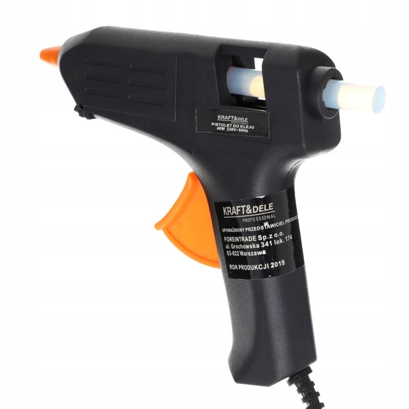 Pistolet do Kleju na Gorąco Kraft&Dele 7 Wkładów 20W 70 °C