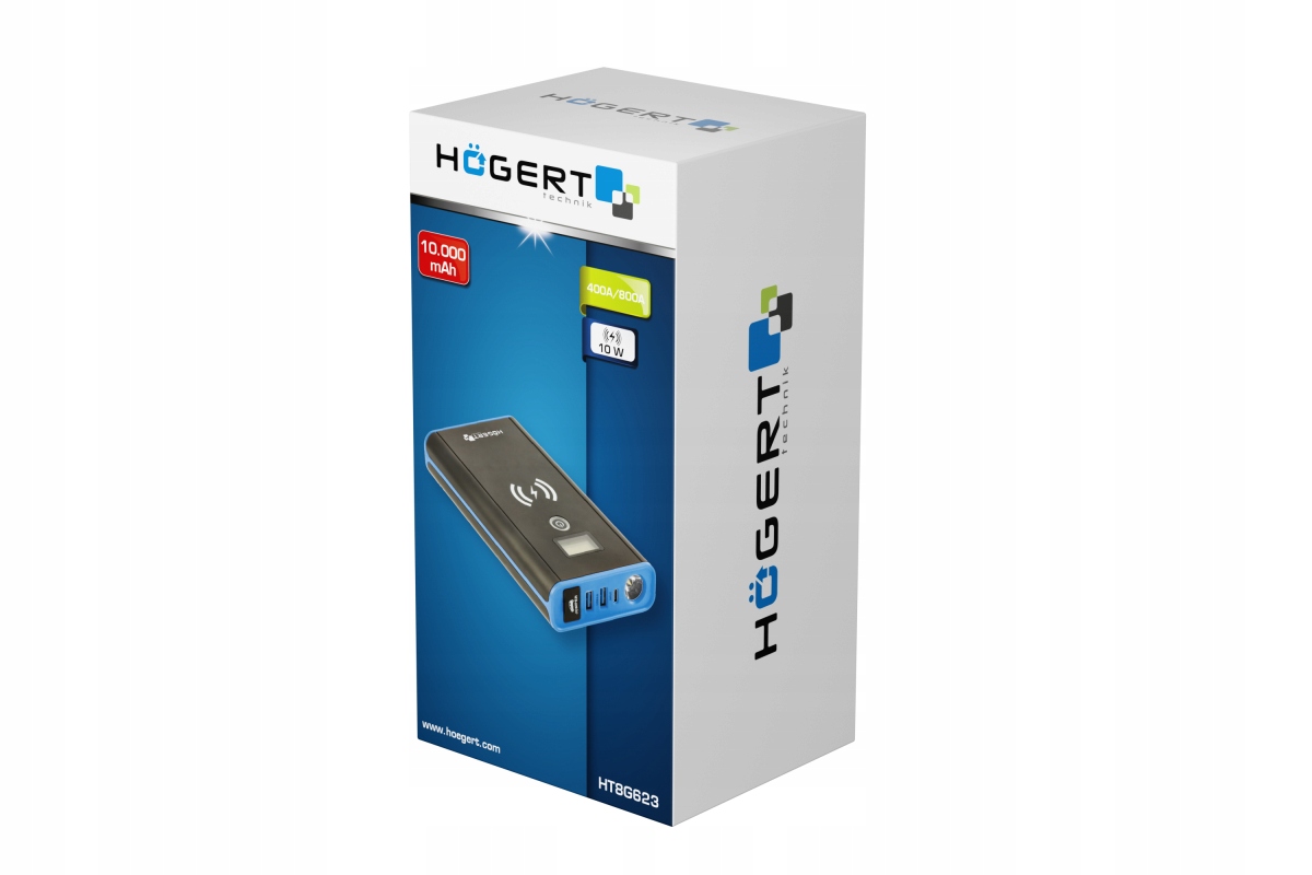 HOEGERT STARTER URZĄDZENIE ROZRUCHOWE 400A ŁADOWARKA INDUKCYJNA POWERBANK