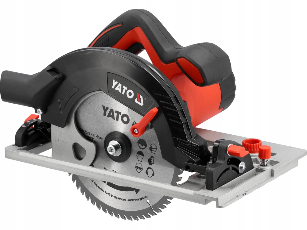 YATO PILARKA TARCZOWA RĘCZNA PRZECINARKA CIESIELSKA 190MM 1600W YT-821533