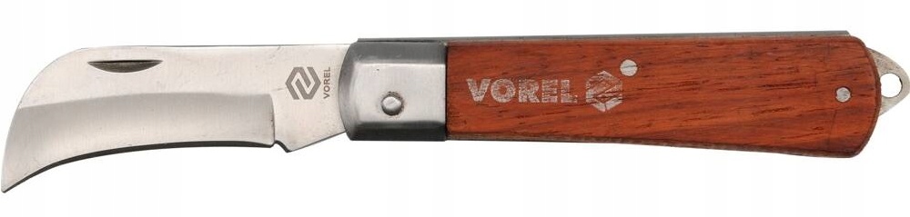 VOREL NÓŻ MONTERSKI SKŁADANY SCYZORYK SIERPAK 195mm STAL NIERDZEWNA 76621