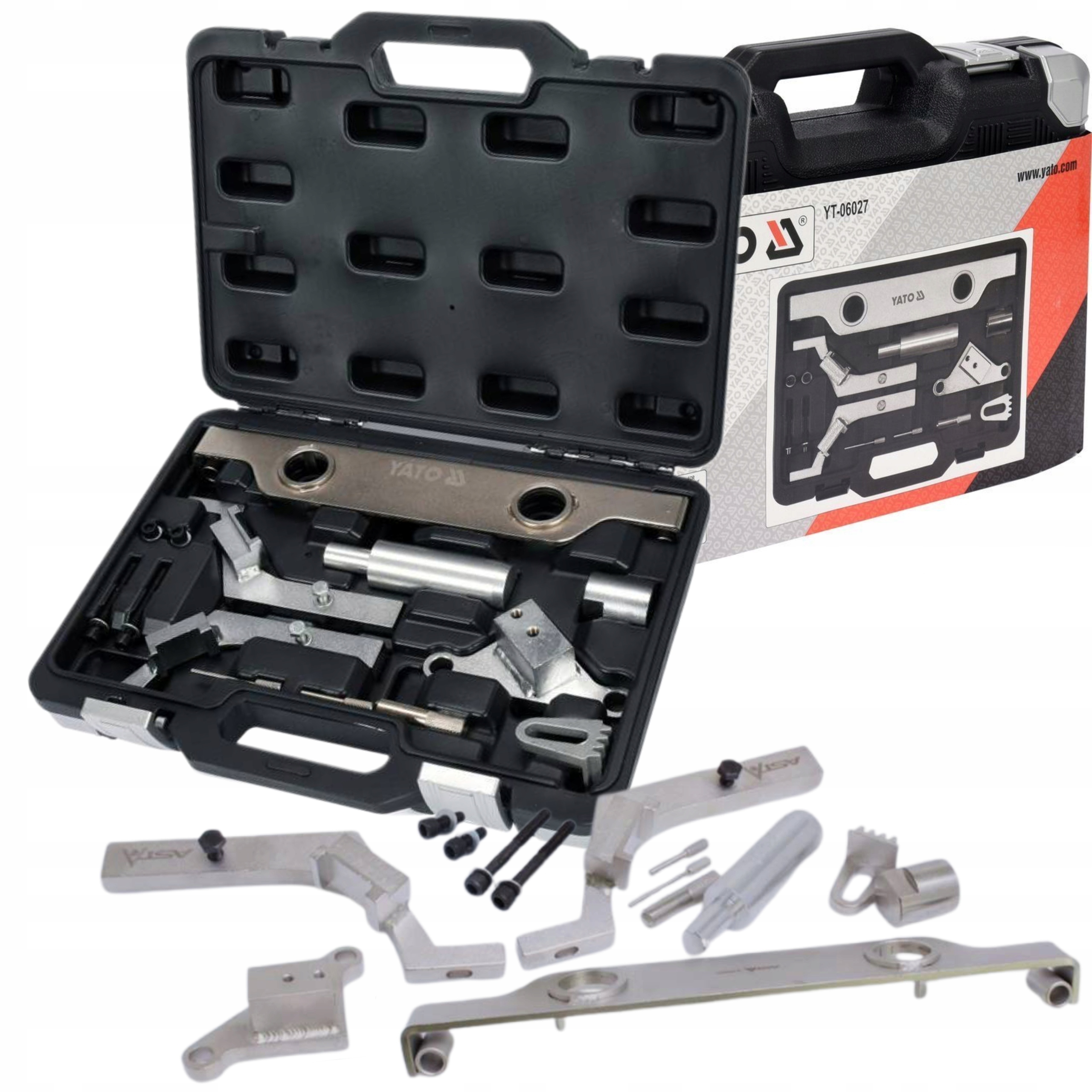 YATO ZESTAW BLOKADA ROZRZĄDU OPEL SAAB CHEVROLET 2.0 2.4 + WALIZKA YT-06027