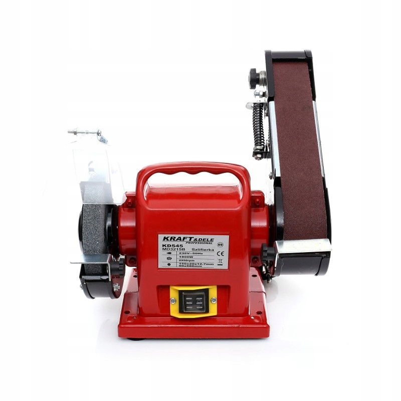 KRAFT&DELE SZLIFIERKA STOŁOWA TAŚMOWA TARCZOWA KAMIEŃ 1800W 230V 2w1 KD545