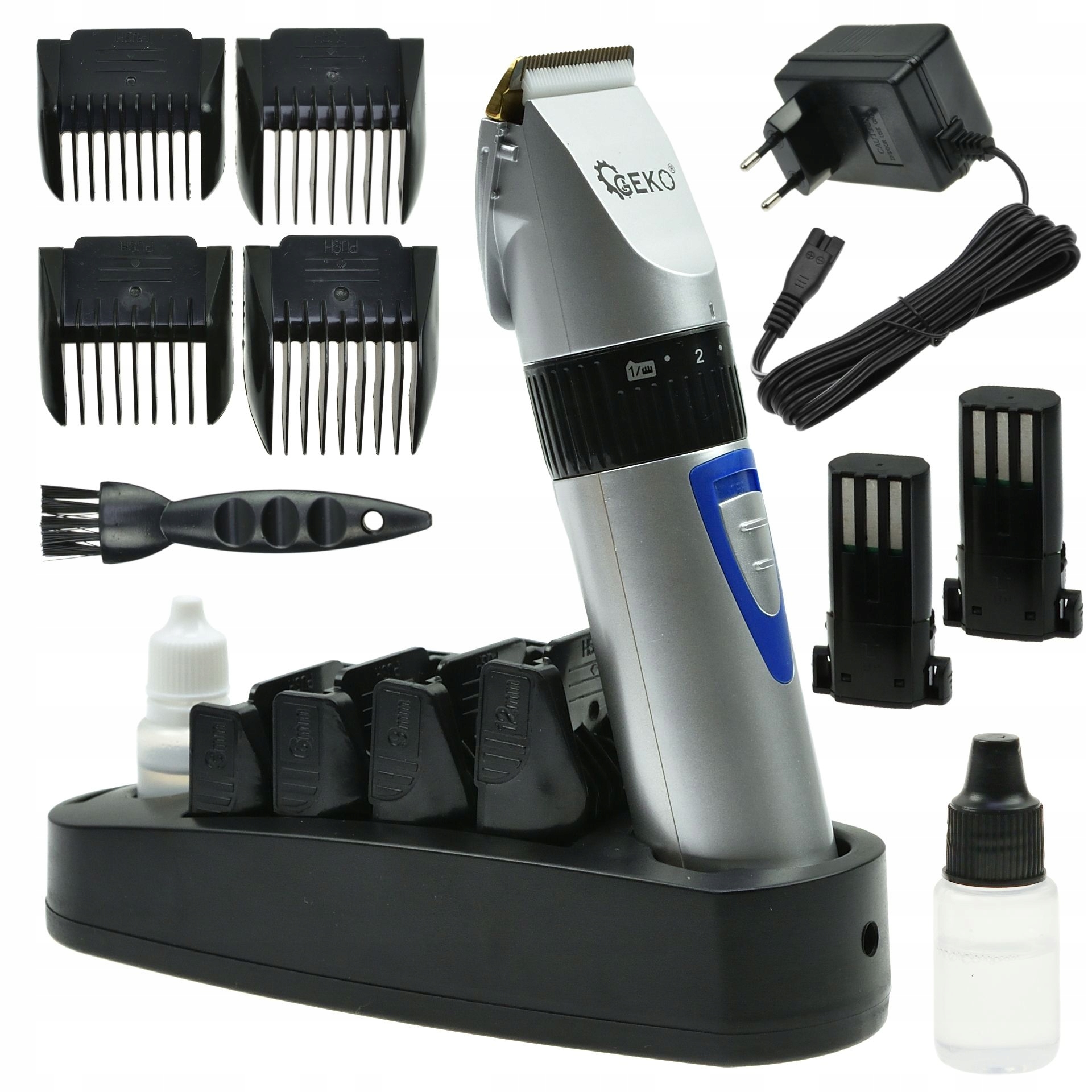 MASZYNKA DO STRZYRZENIA PSÓW ZWIERZĄT 2,4V 2x AKU