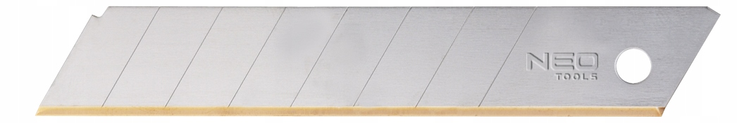 NEO KOMPLET OSTRZA ŁAMANE WYMIENNE POKRYTE TYTANEM 18mm 10 SZTUK 64-020