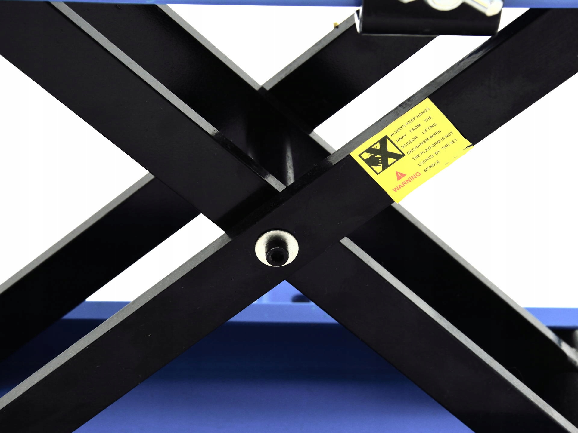 GEKO STABILNY PODNOŚNIK MOTOCYKLOWY MECHANICZNY STOJAK NOŻYCOWY 500KG 02170