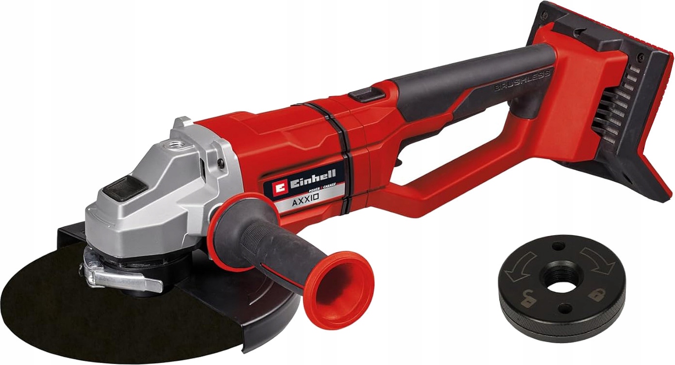 EINHELL AKUMULATOROWA SZLIFIERKA KĄTOWA BEZSZCZOTKOWA AXXIO 36/230 Q Solo