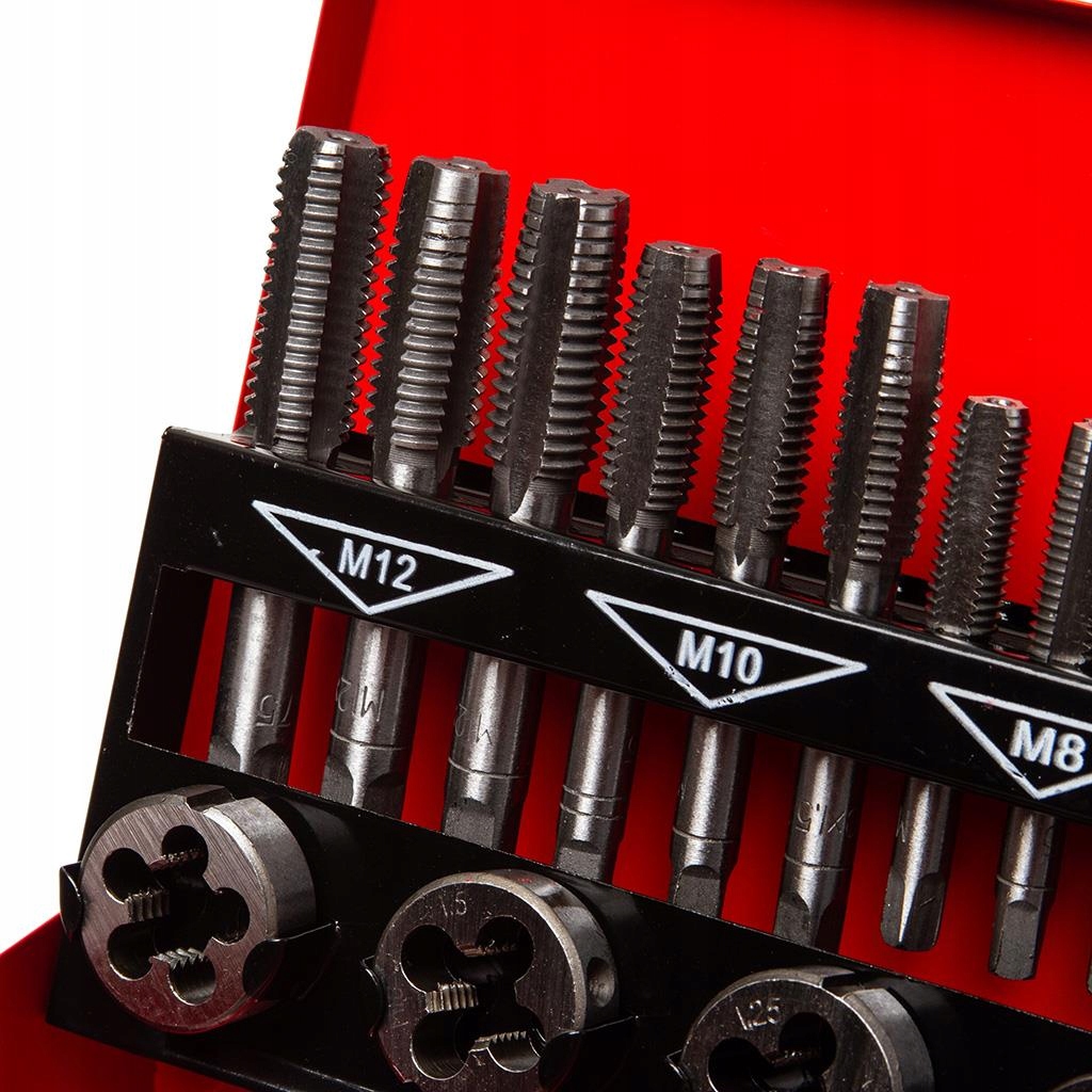 ZESTAW NARZYNEK I GWINTOWNIKÓW WALIZKA KALIBROWNIK 32 ELEMENTY M3-M12