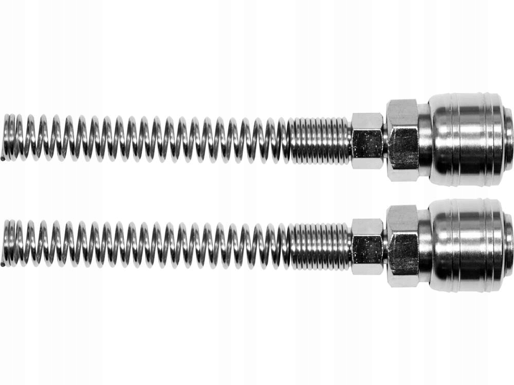 YATO SZYBKOZŁĄCZE F ZE SPRĘŻYNĄ NA WĄŻ 5x8 MM 2 SZTUKI KOMPLET YT-24100