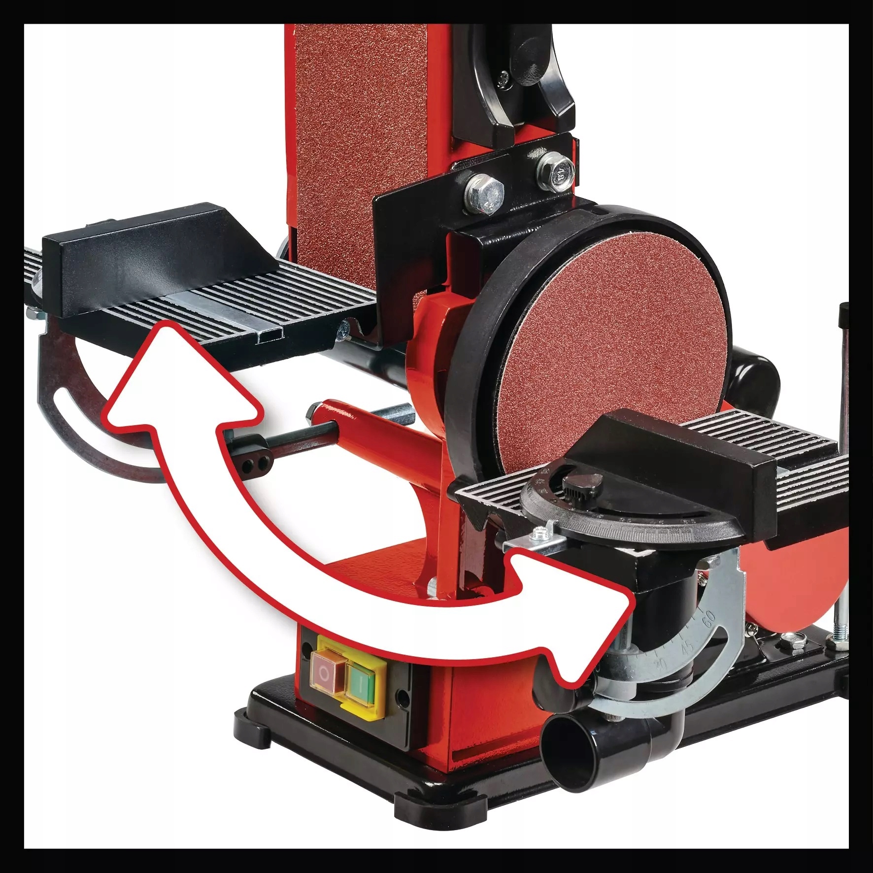 EINHELL STOŁOWA SIECIOWA SZLIFIERKA TAŚMOWO-TARCZOWA TC-US 380 4419257