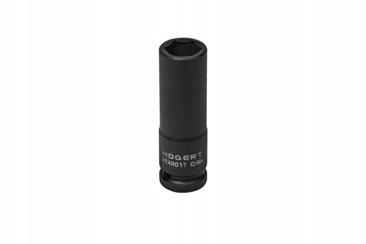 HOGERT DŁUGA NASADKA UDAROWA 1/2” 17 MM CrMo ODKUWANA MATRYCOWO HT4R017