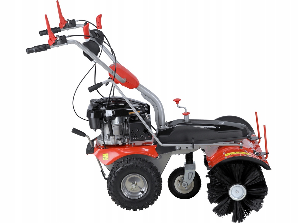 YATO ZAMIATARKA DO KOSTKI BRUKOWEJ SPALINOWA 100cm SILNIK 196cm3 4.76KM