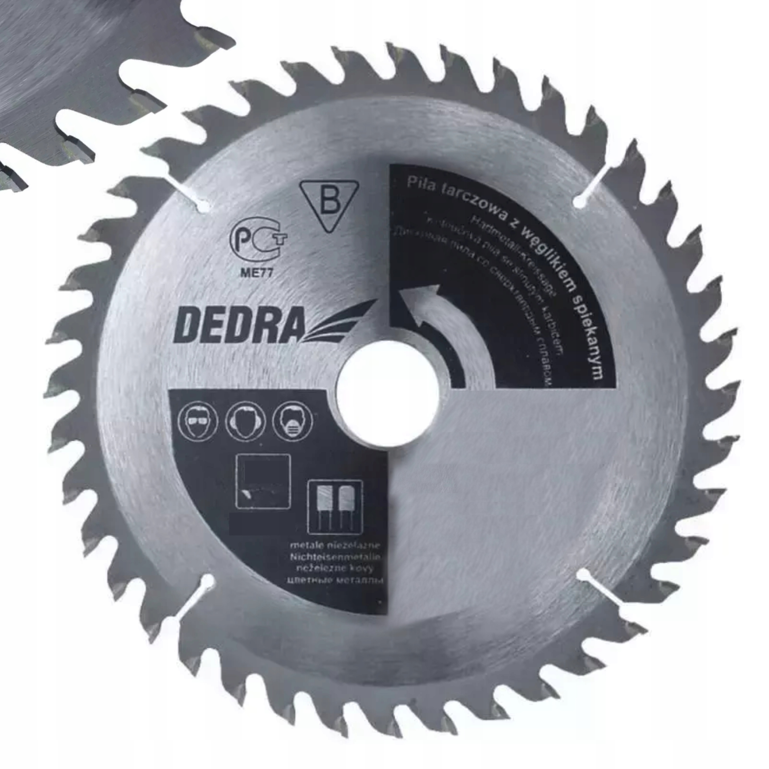 DEDRA PIŁA TARCZA PILARKA TARCZOWA WĘGLIK DO DREWNA 200X16 24T H20024E