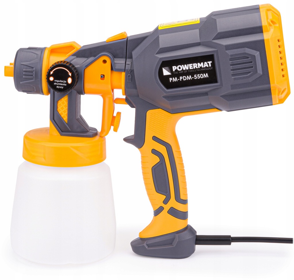 AGREGAT MALARSKI PISTOLET ELEKTRYCZNY DO MALOWANIA 550W NATRYSKOWY AGREGAT