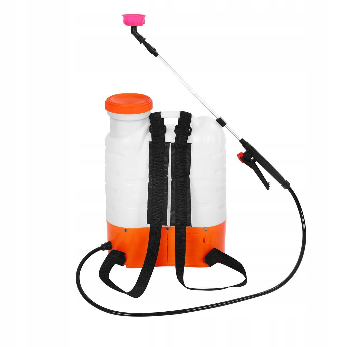 OPRYSKIWACZ AKUMULATOROWY PLECAKOWY 16L CIŚNIENIOWY 12V LANCA 6 DYSZ XXXL