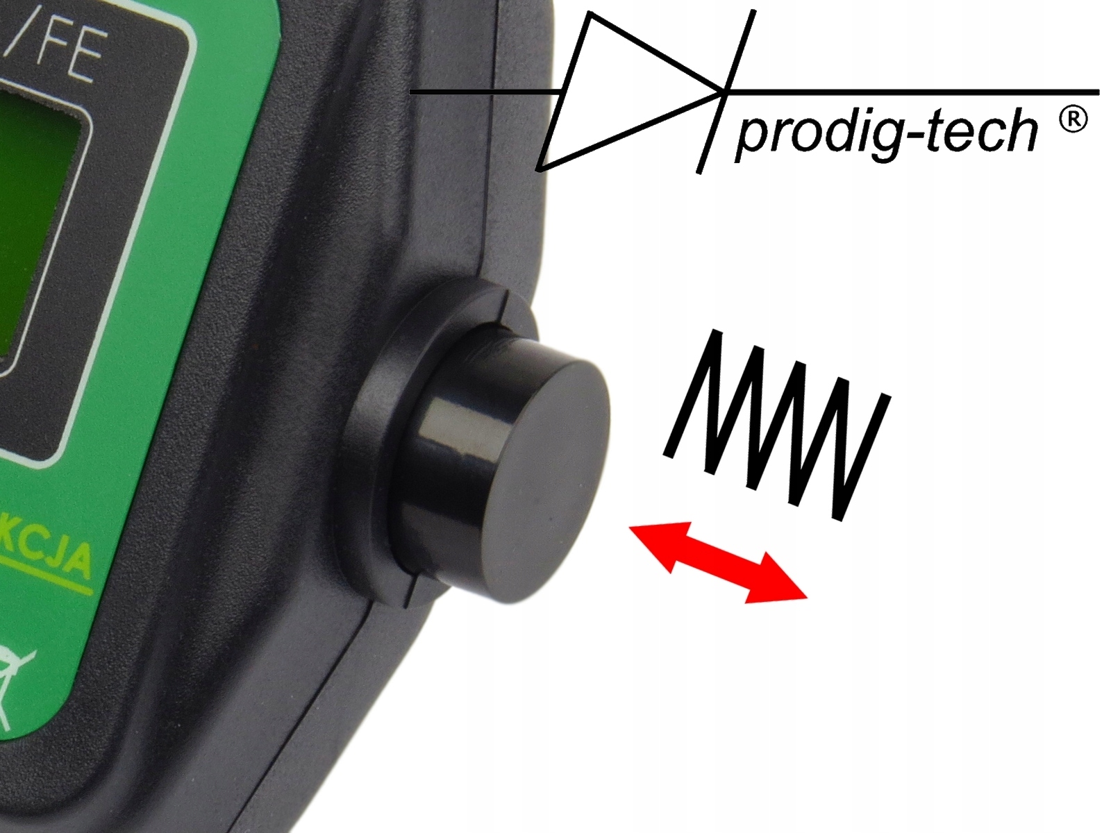 MIERNIK GRUBOŚCI LAKIERU TESTER CZUJNIK GL-8 WBUDOWANA SONDA